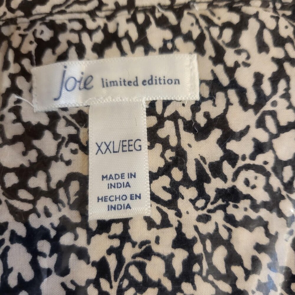 Joie Limited Edition Marble Caviar Print Sleeveless Tiered Mini Dress XXL NEW - Picture 5 of 5
